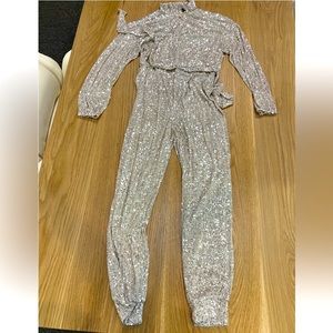 Brand New Sequin Jumpsuit